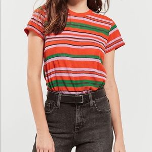 Urban Outfitters multicolored striped top